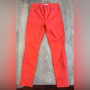 7 For All Mankind Orange/red jean